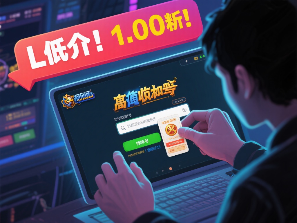 低价诱惑：一些不法分子以极低价格出售所谓的高价值账