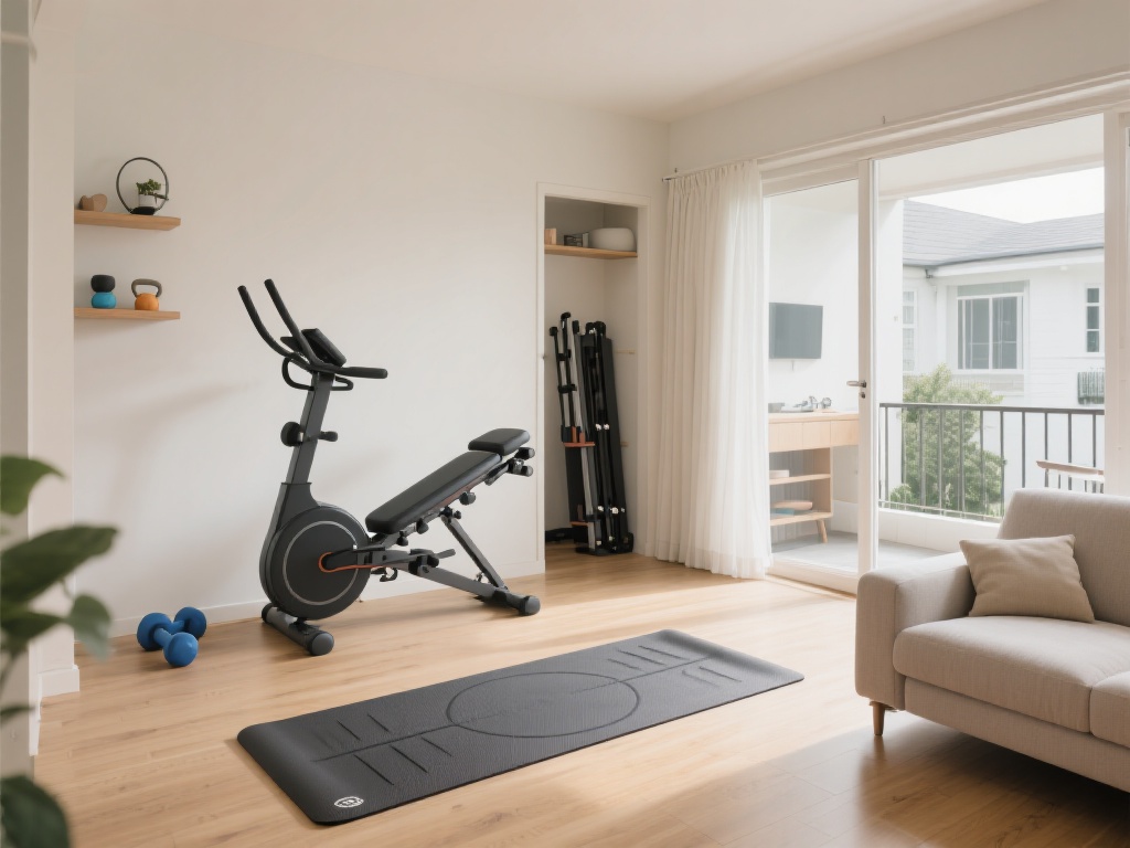 无论你住在宽敞的别墅还是狭小的公寓，找到一个适合锻